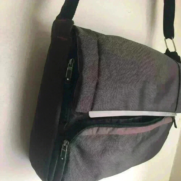 Solo New York Notch Briefcase Shoulder Bag for Macbook Surface Pro Laptop Brown - Picture 3 of 7